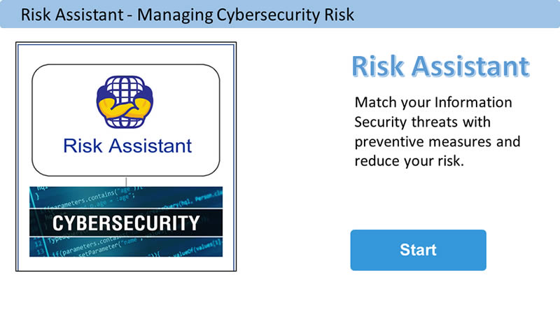 screenshot of Risk Assistant